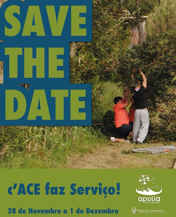 Save the Date - c'ACE faz Serviço - inverno 2025