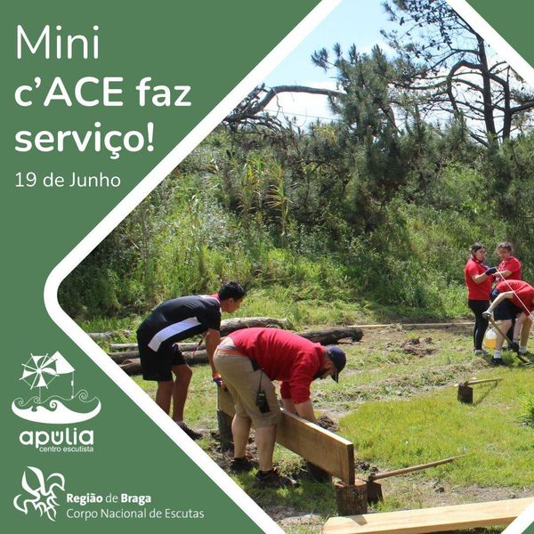 Mini c'ACE faz Serviço - Primavera 2025